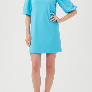 Trina Turk Aqua Shift Mini Dress